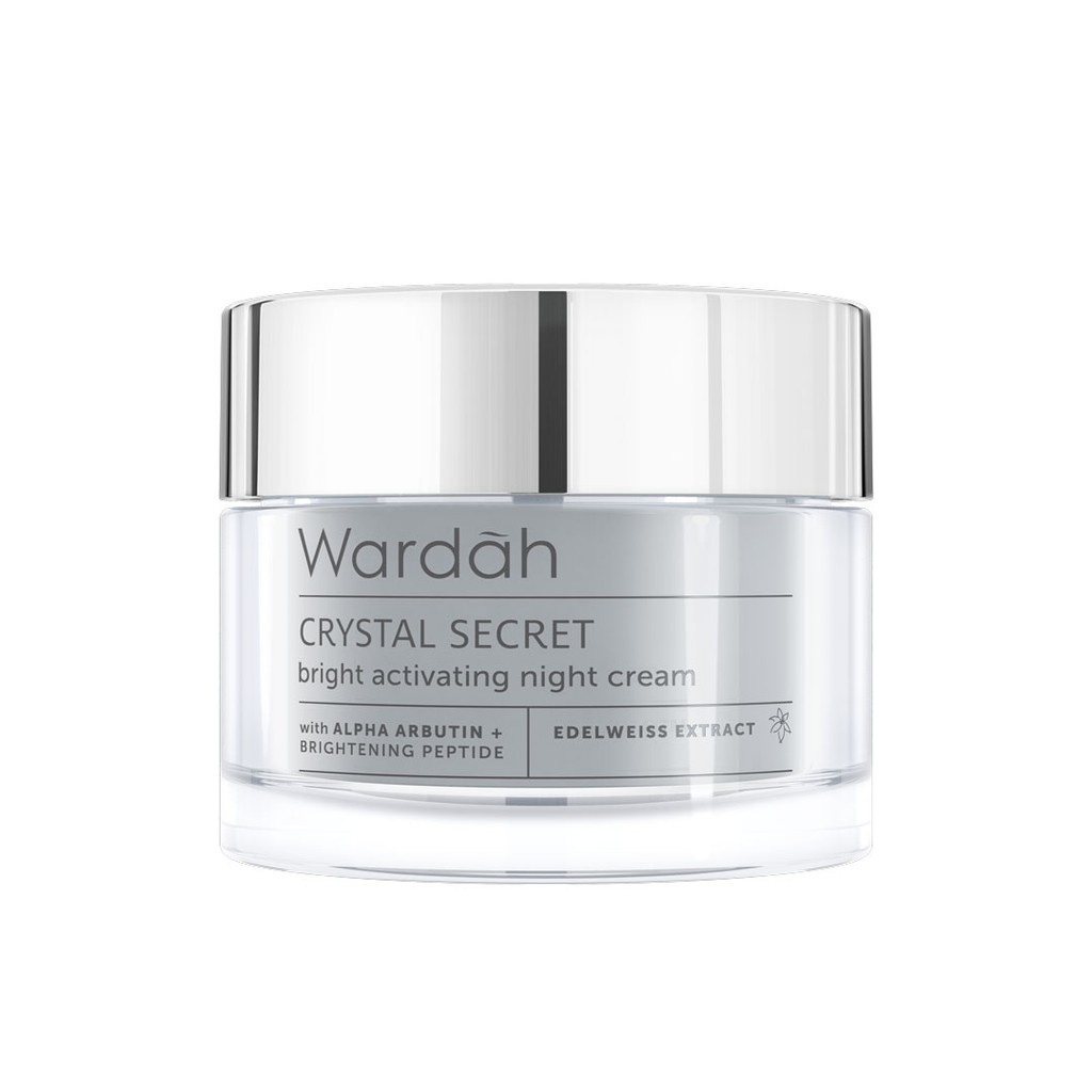 Wardah Crystal Secret Bright Activating Night Cream